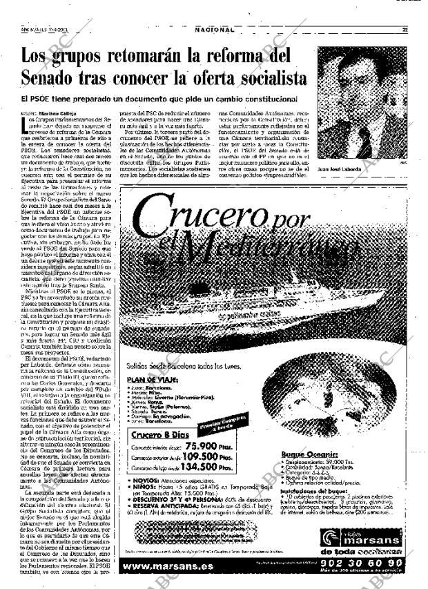 ABC MADRID 10-04-2001 página 21