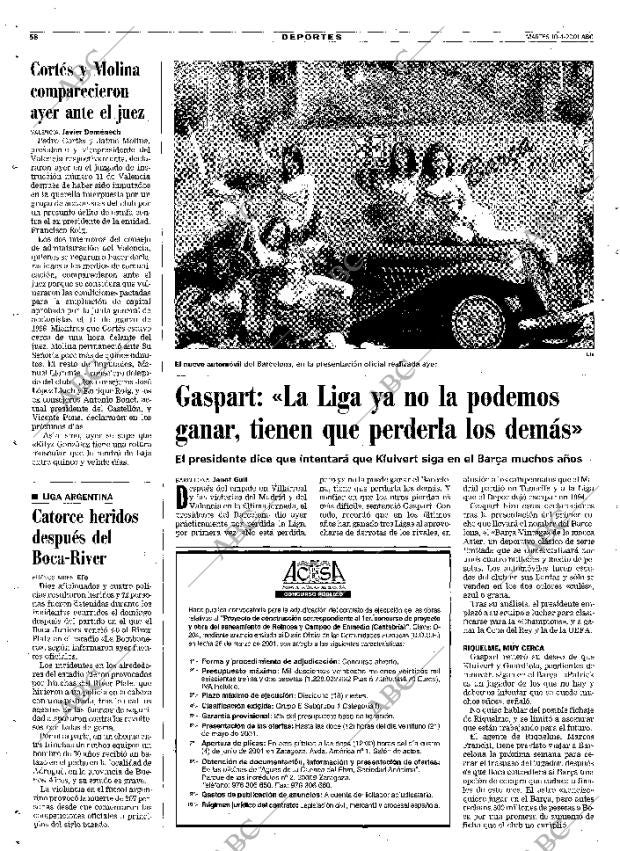 ABC MADRID 10-04-2001 página 58