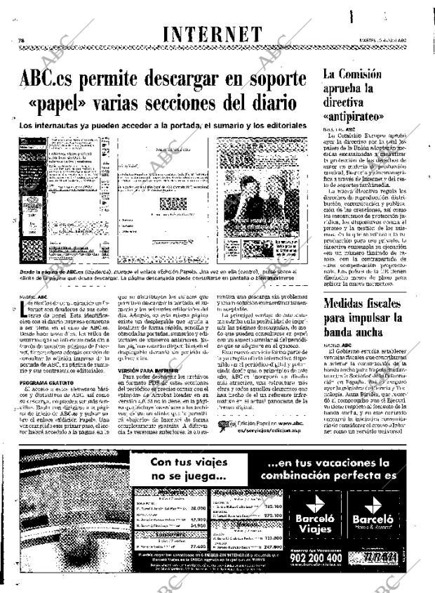 ABC MADRID 10-04-2001 página 78