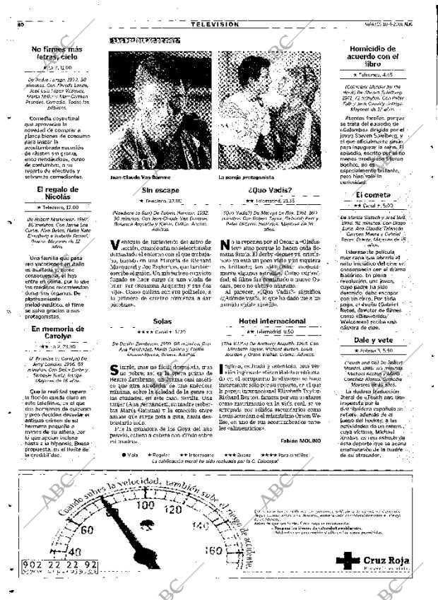 ABC MADRID 10-04-2001 página 80