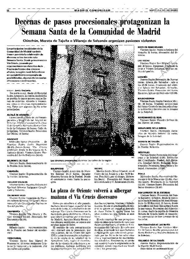 ABC MADRID 10-04-2001 página 96