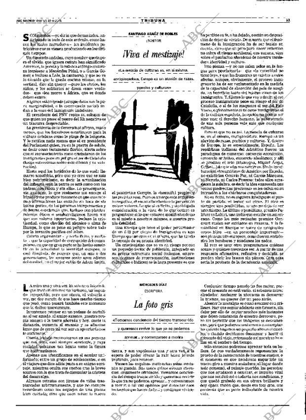 ABC MADRID 10-04-2001 página 97