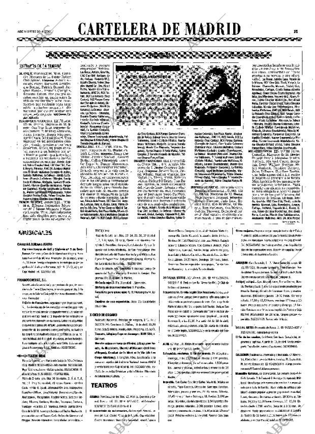 ABC MADRID 10-04-2001 página 99