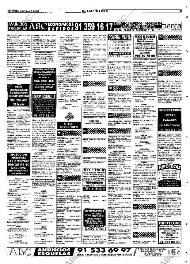 ABC MADRID 11-04-2001 página 115