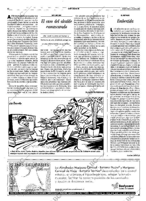ABC MADRID 11-04-2001 página 12