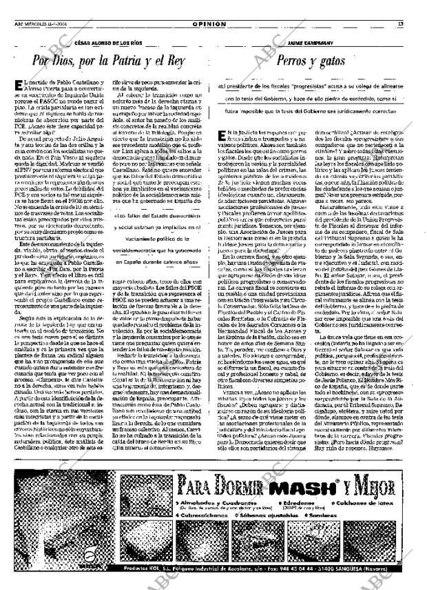 ABC MADRID 11-04-2001 página 13