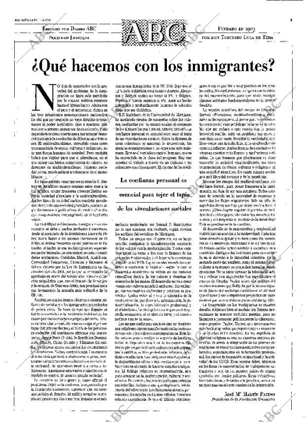 ABC MADRID 11-04-2001 página 3