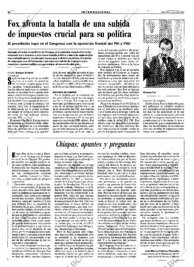 ABC MADRID 11-04-2001 página 32