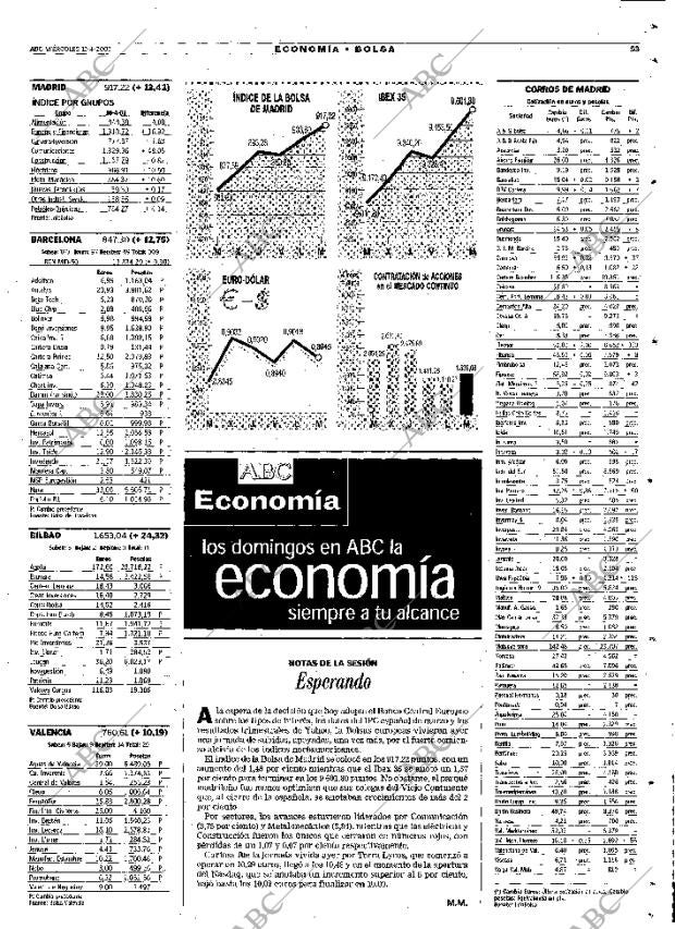 ABC MADRID 11-04-2001 página 53