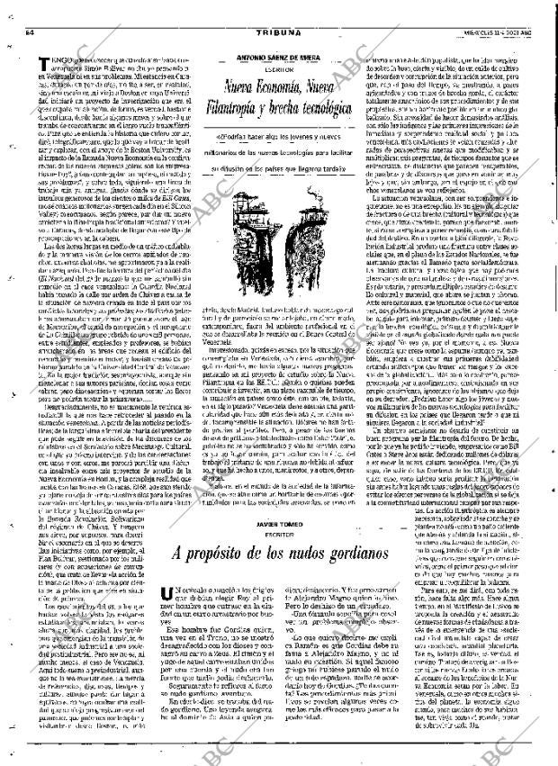 ABC MADRID 11-04-2001 página 64