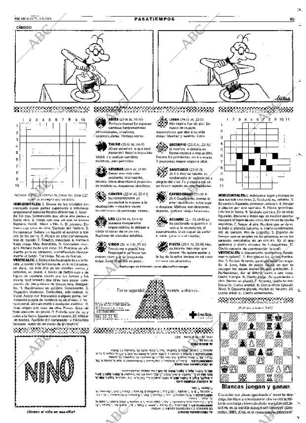 ABC MADRID 11-04-2001 página 69