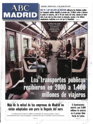 ABC MADRID 11-04-2001 página 85