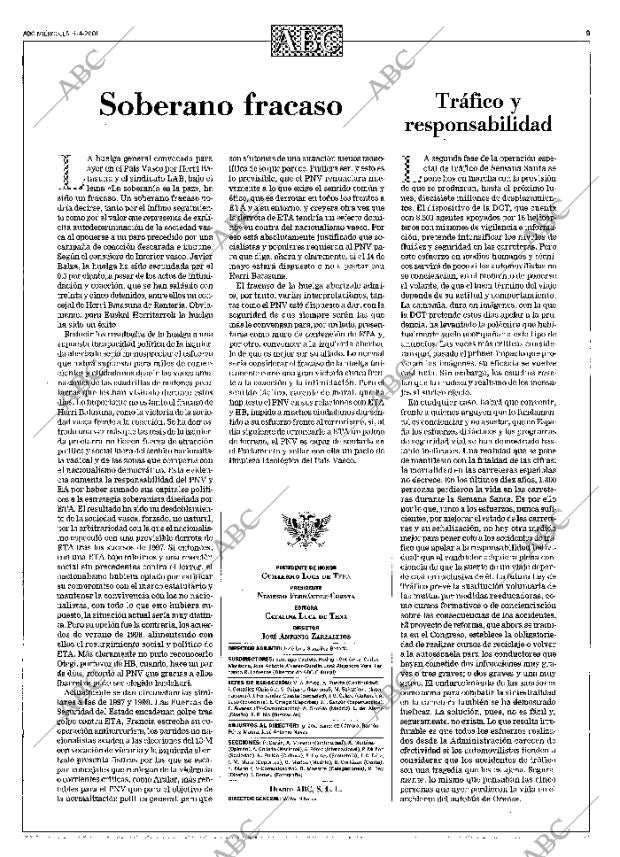 ABC MADRID 11-04-2001 página 9