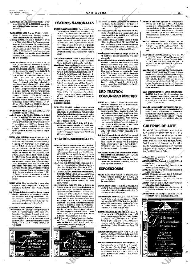 ABC MADRID 12-04-2001 página 101