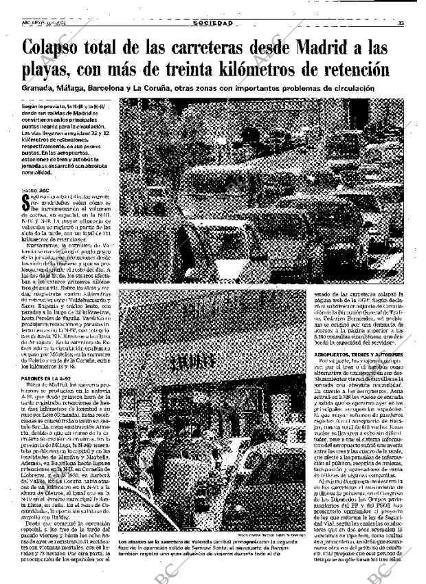 ABC MADRID 12-04-2001 página 33