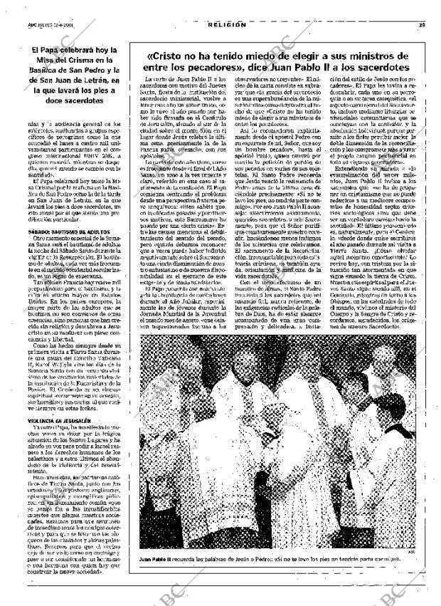 ABC MADRID 12-04-2001 página 39