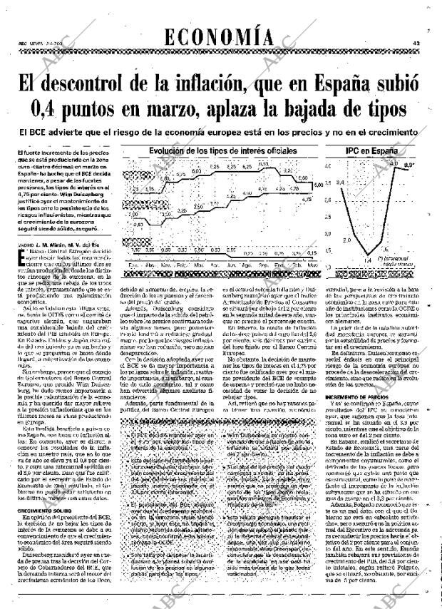 ABC MADRID 12-04-2001 página 43