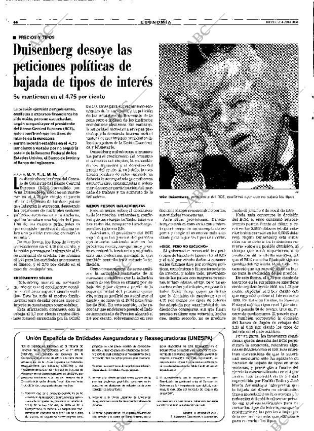ABC MADRID 12-04-2001 página 44