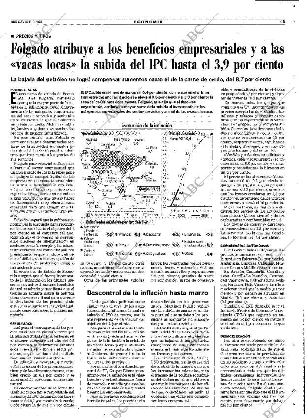 ABC MADRID 12-04-2001 página 45