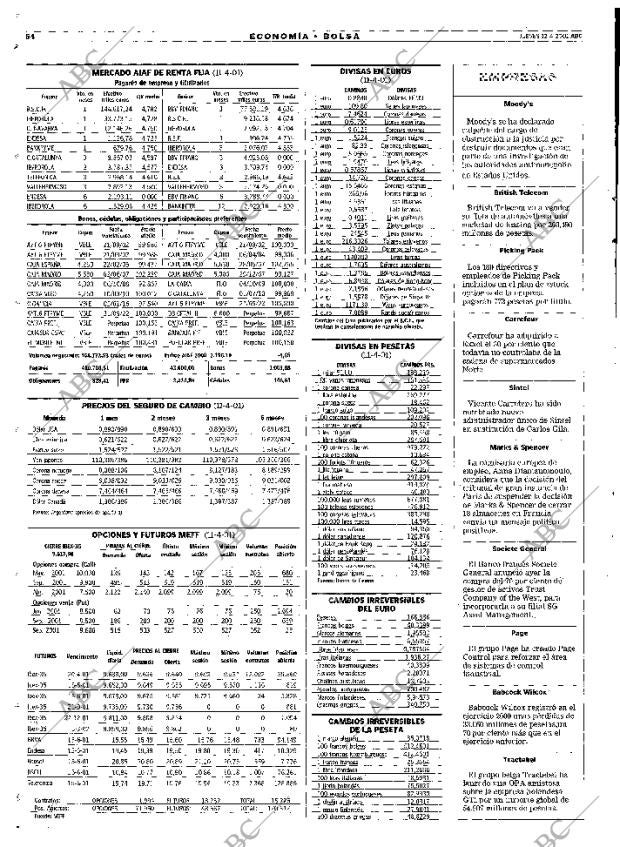 ABC MADRID 12-04-2001 página 54