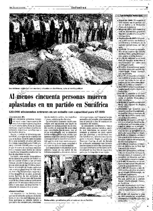 ABC MADRID 12-04-2001 página 57