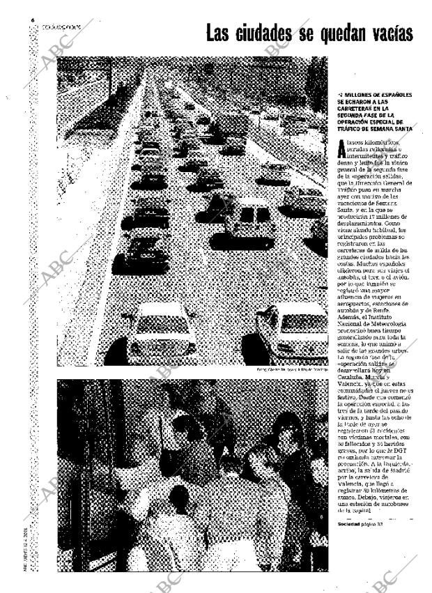 ABC MADRID 12-04-2001 página 6