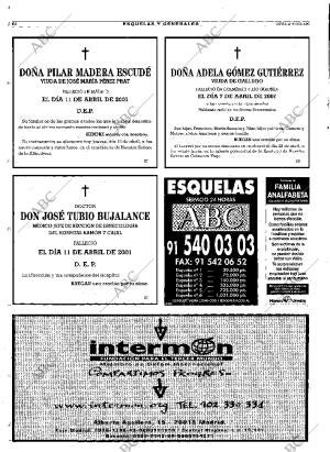 ABC MADRID 12-04-2001 página 64