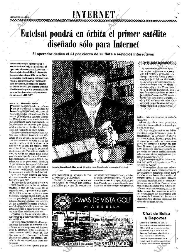 ABC MADRID 12-04-2001 página 73