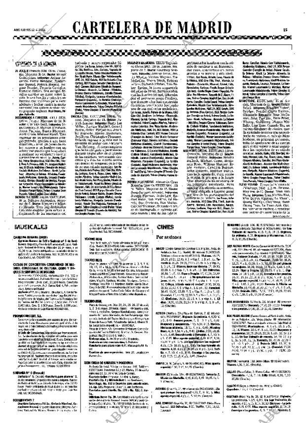 ABC MADRID 12-04-2001 página 95