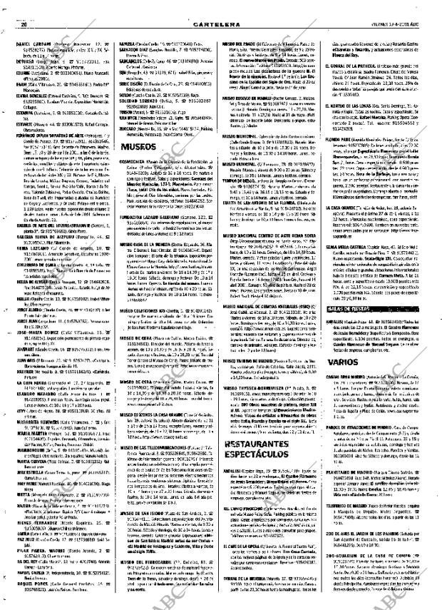 ABC MADRID 13-04-2001 página 100