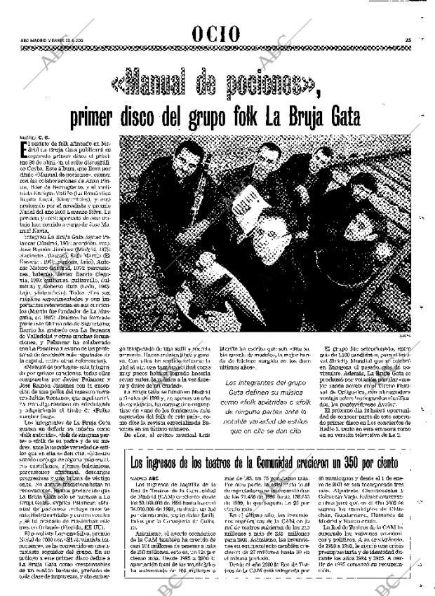 ABC MADRID 13-04-2001 página 105