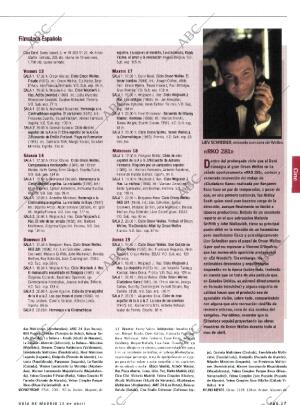 ABC MADRID 13-04-2001 página 125