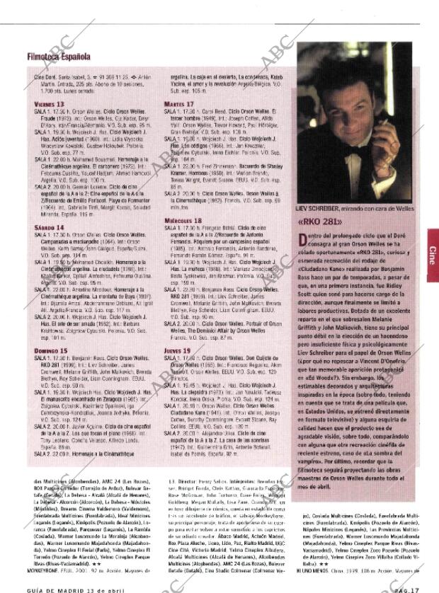 ABC MADRID 13-04-2001 página 125