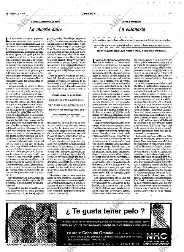 ABC MADRID 13-04-2001 página 13