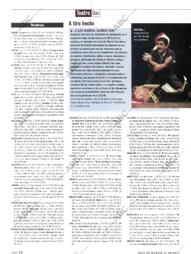 ABC MADRID 13-04-2001 página 138