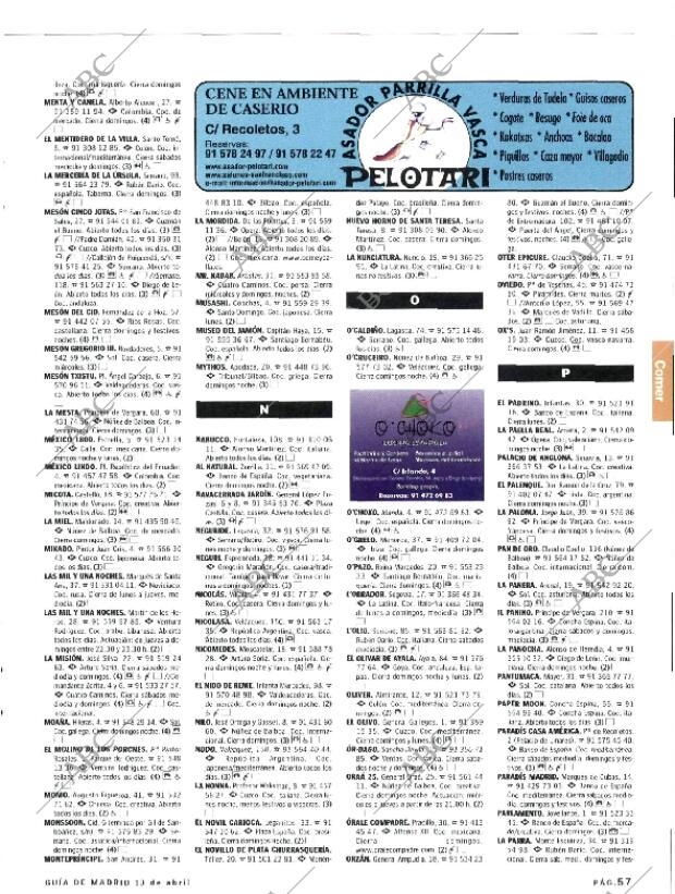 ABC MADRID 13-04-2001 página 165