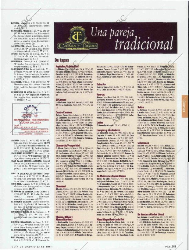 ABC MADRID 13-04-2001 página 167