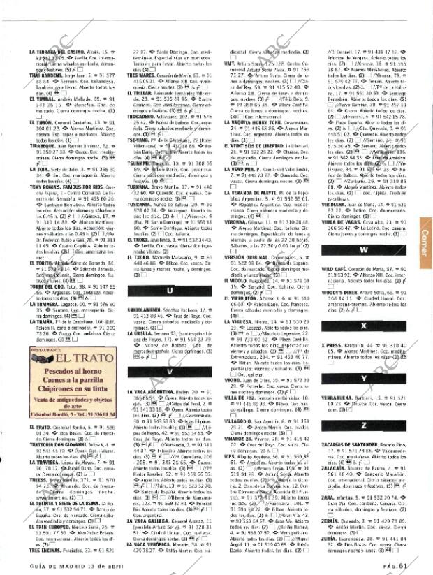 ABC MADRID 13-04-2001 página 169