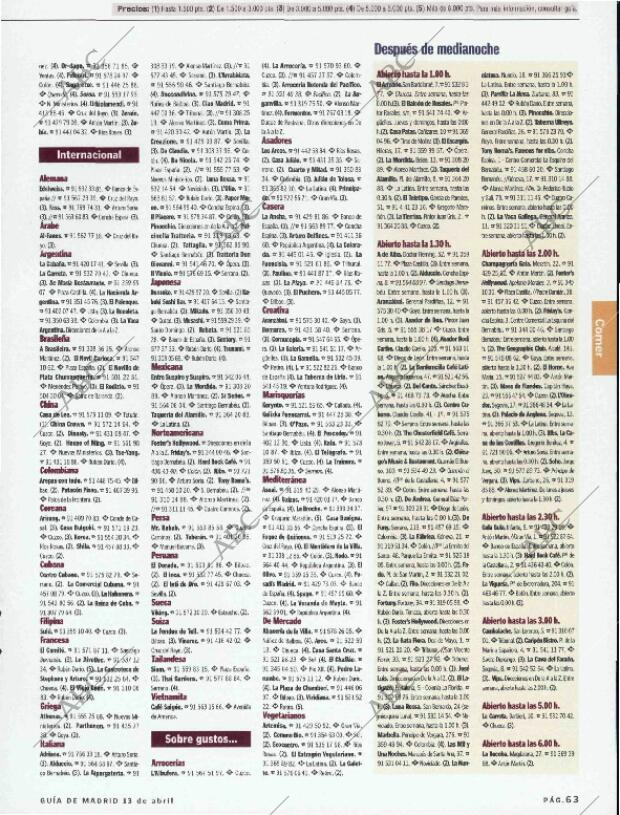 ABC MADRID 13-04-2001 página 171