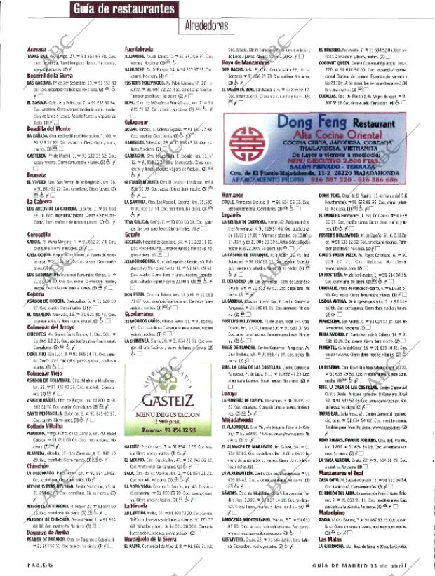 ABC MADRID 13-04-2001 página 174