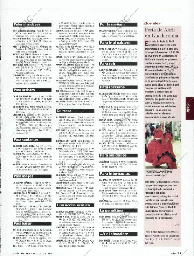 ABC MADRID 13-04-2001 página 179