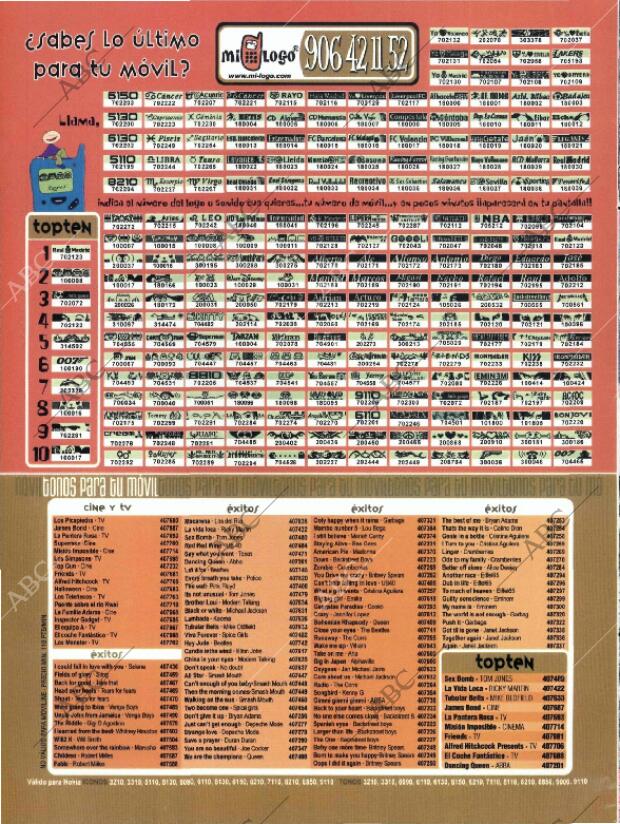 ABC MADRID 13-04-2001 página 194