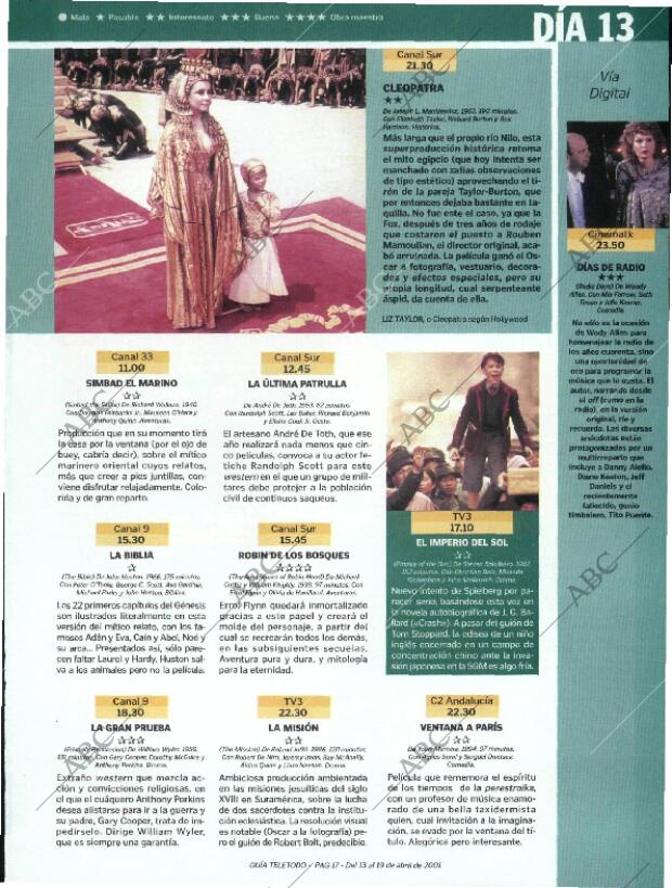 ABC MADRID 13-04-2001 página 209