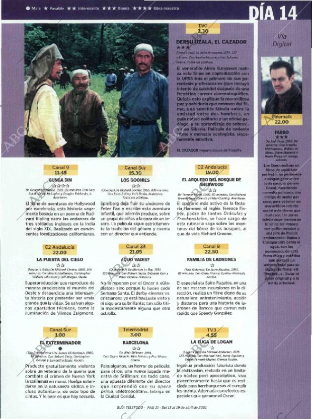 ABC MADRID 13-04-2001 página 213