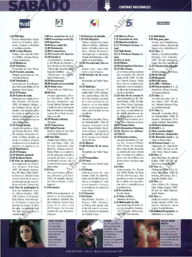 ABC MADRID 13-04-2001 página 214