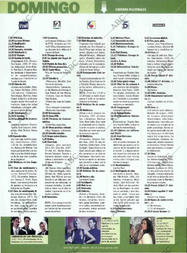 ABC MADRID 13-04-2001 página 218