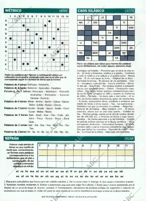 ABC MADRID 13-04-2001 página 228