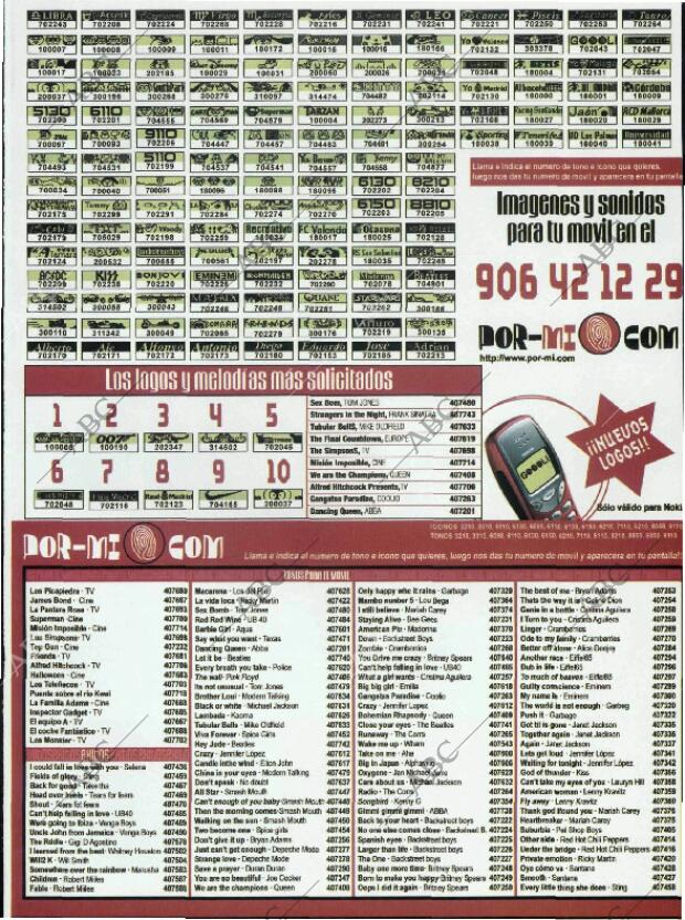 ABC MADRID 13-04-2001 página 233