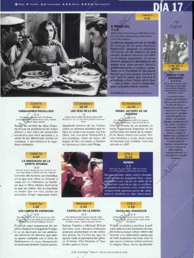 ABC MADRID 13-04-2001 página 239