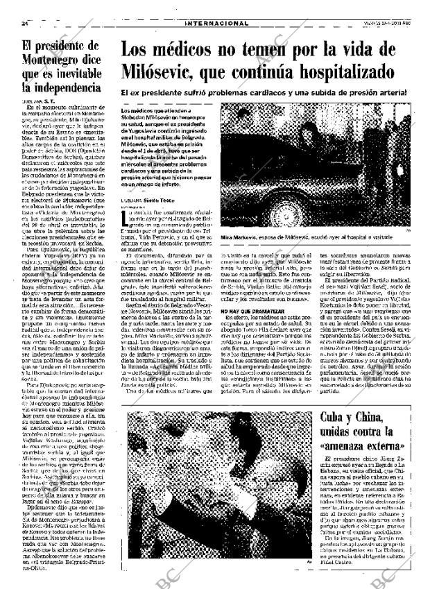 ABC MADRID 13-04-2001 página 24